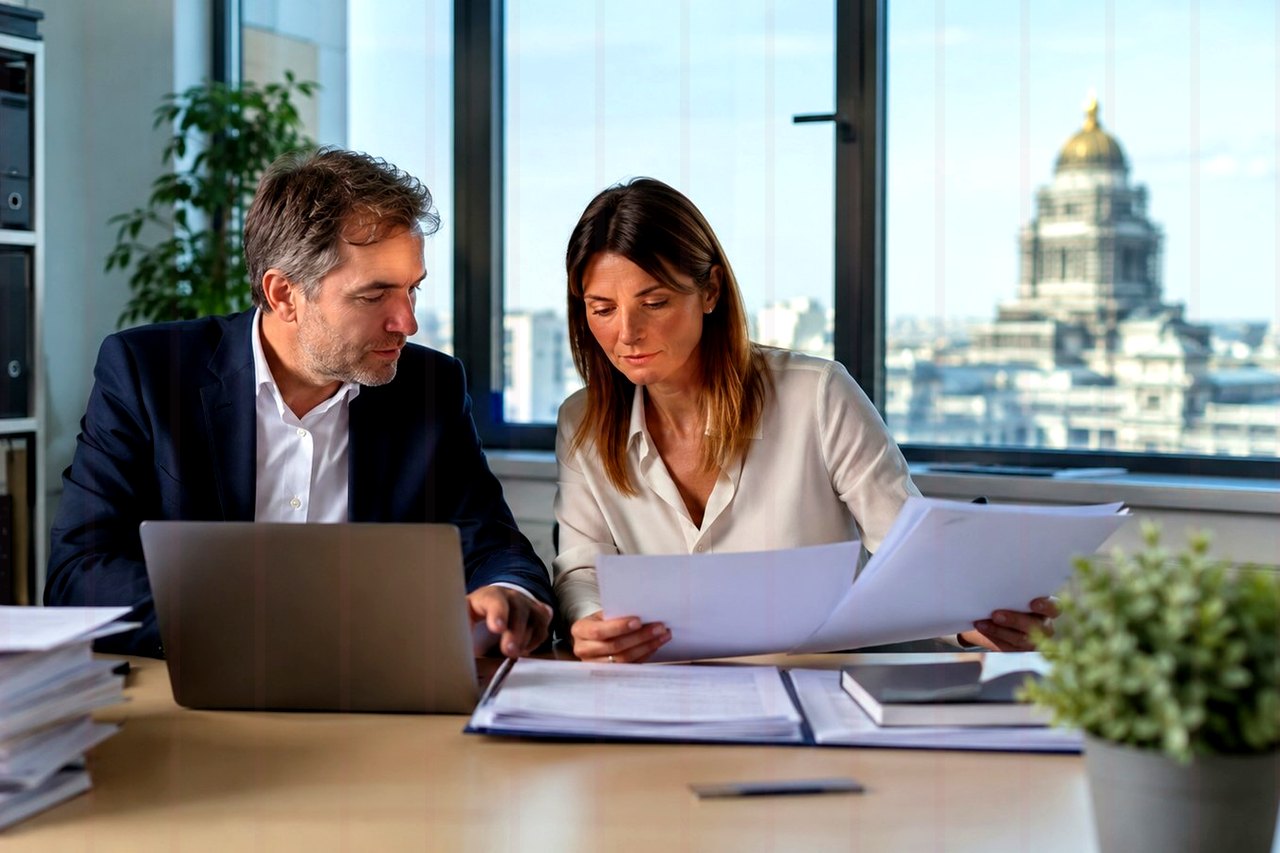 Organisation de courriers et documents de retraite